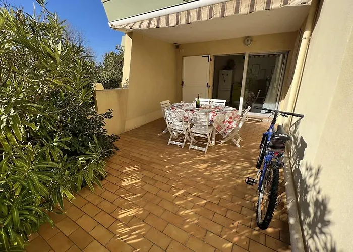 T2 Cabine, Rdc Avec Terrasse – à 50m, Parking Privé - Fr-1-702-5 Appartement Marseillan (Herault)